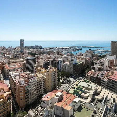 Apartment Breathtaking Sea View From Downtown Alicante! Alicante